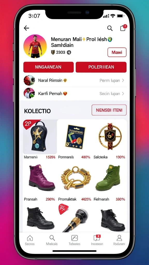Menu fitur bonus yang menarik dan penuh kejutan.