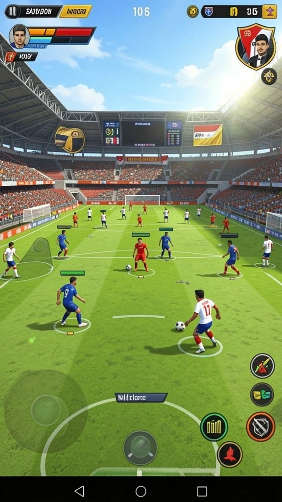 Grafis yang memukau dengan detail yang tinggi.