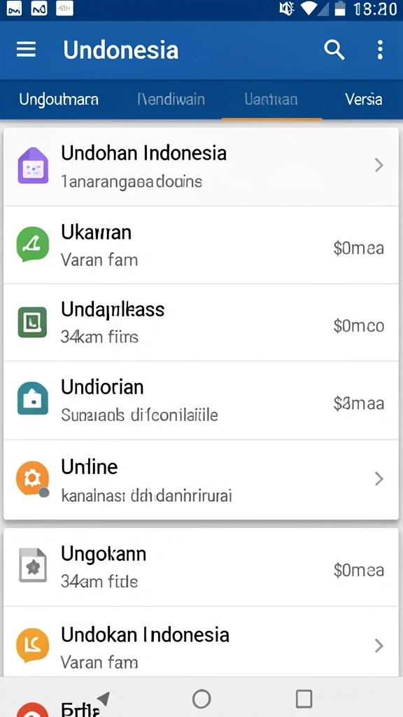 Tampilan antarmuka yang menarik dan user-friendly.