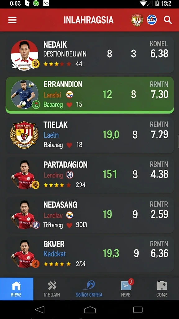 Screenshot 888R menampilkan antarmuka pengguna yang menarik.
