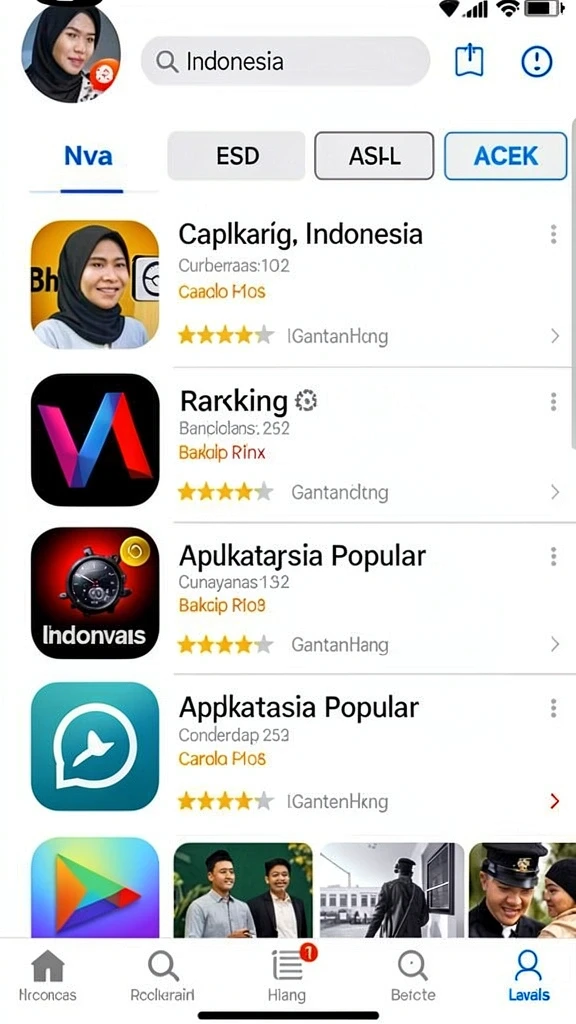 Berbagai karakter dengan kemampuan unik.