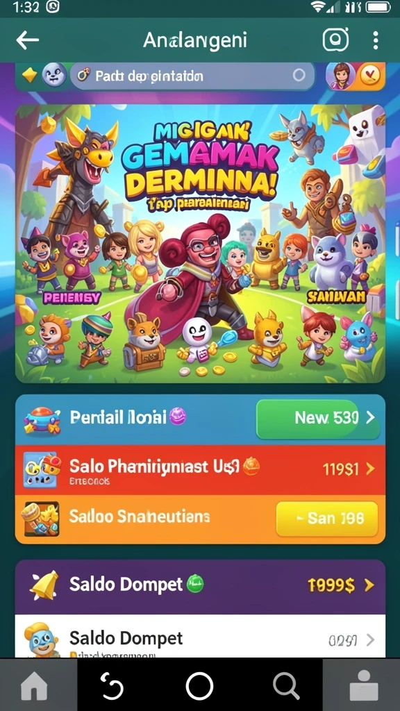 Tampilan antarmuka yang sederhana dan intuitif.