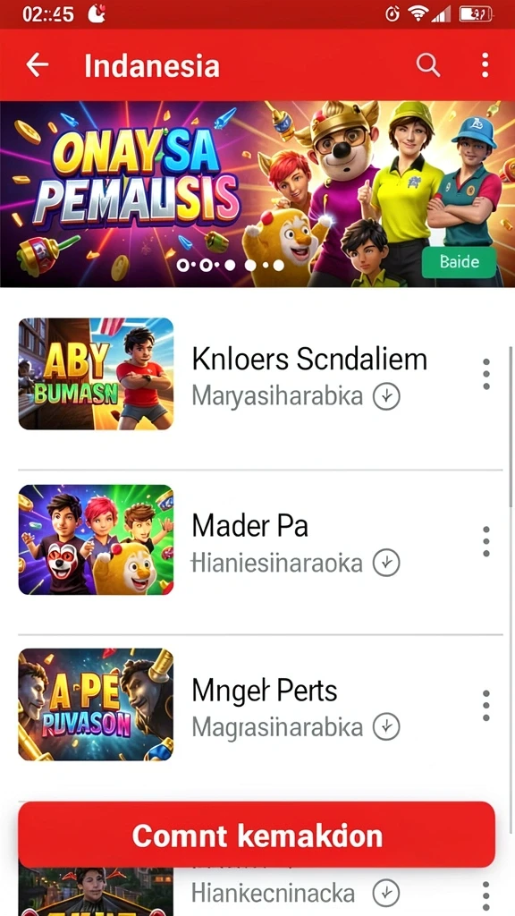 Gameplay seru dengan level penuh tantangan.