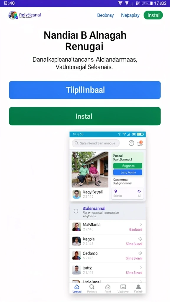 Tangkapan layar menampilkan karakter utama dalam aksi.