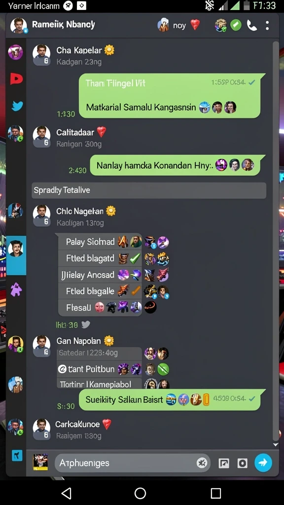 Antarmuka permainan yang sederhana dan menarik.