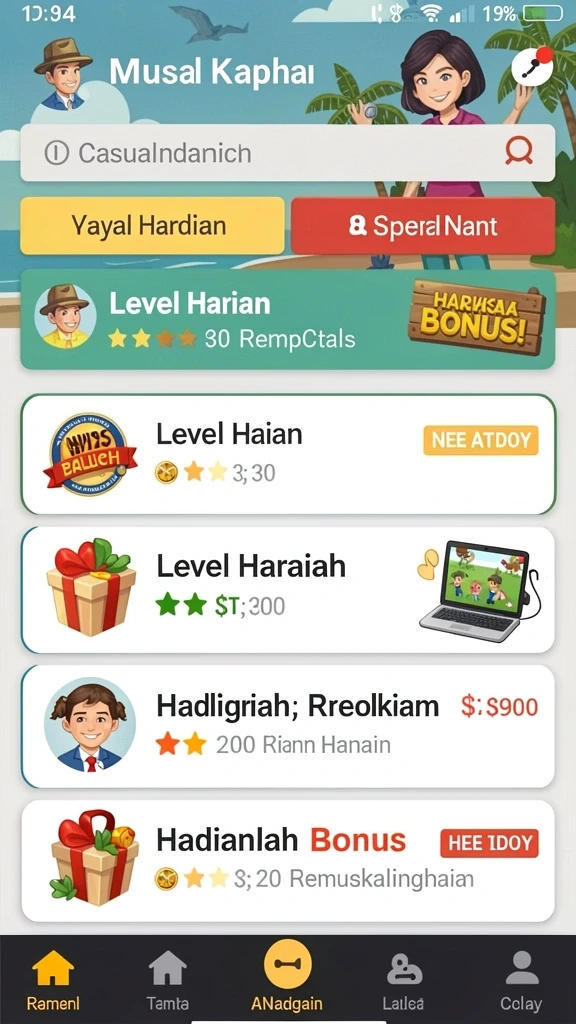Tantangan seru di level GIM999 yang menunggu untuk diselesaikan.