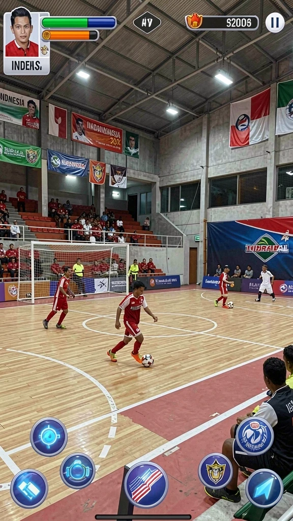 Gameplay yang seru dengan banyak opsi level.