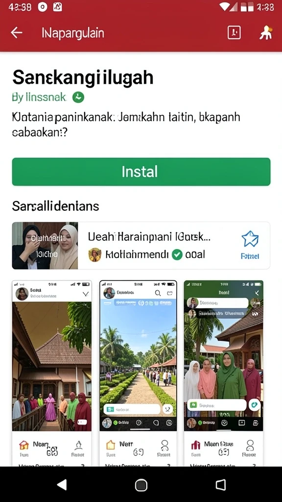 Screenshot menampilkan level baru yang menantang