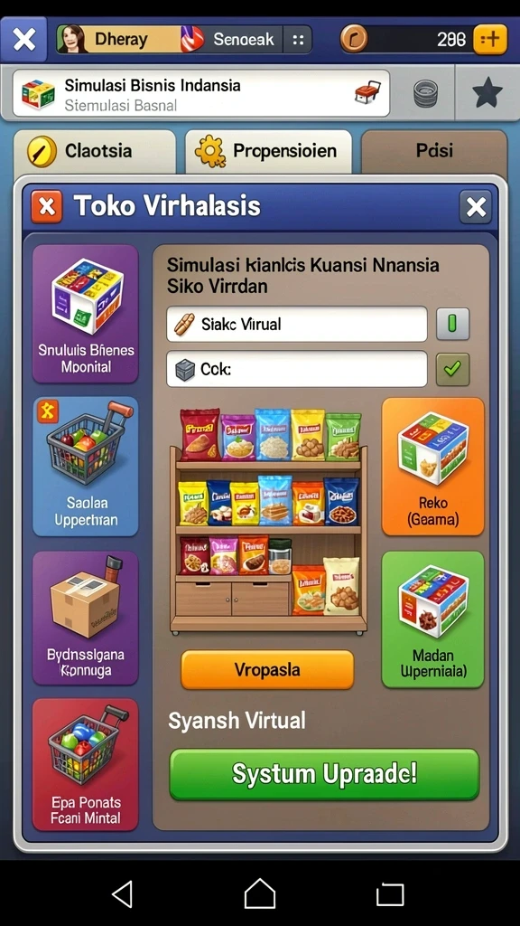 Screenshot menunjukkan karakter utama HUGO77 saat beraksi.