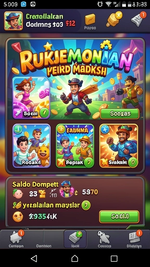 Bergabung dengan komunitas pemain yang aktif.