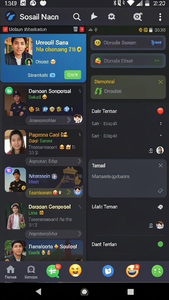 Tampilan antarmuka yang intuitif dan mudah digunakan.