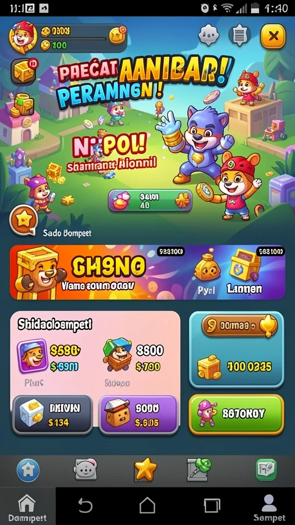 Fitur mode permainan multiplayer yang seru.
