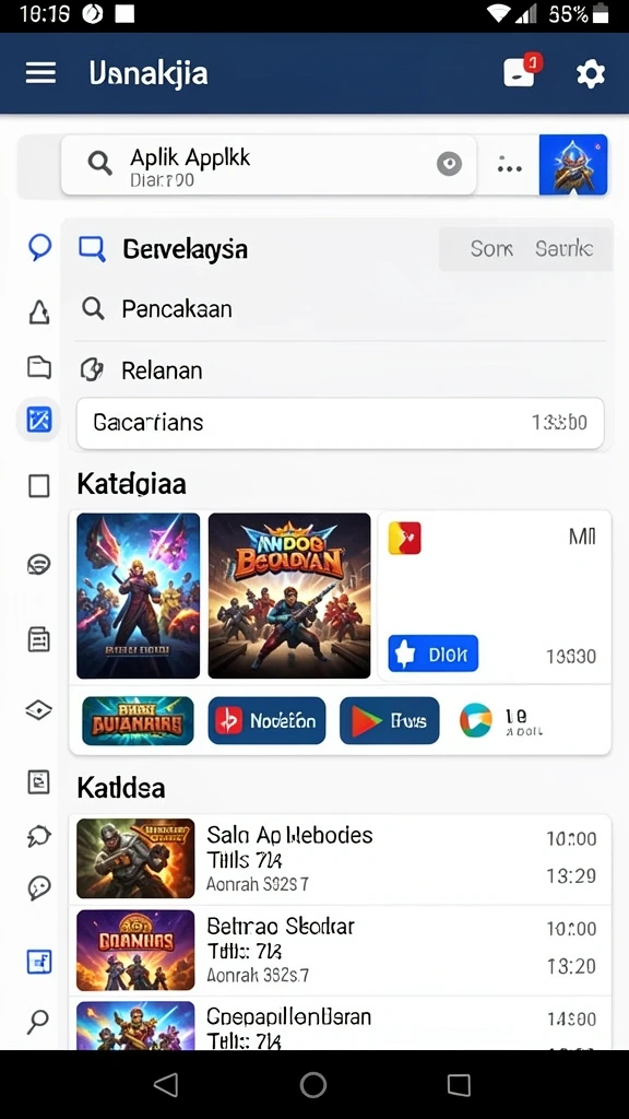 Screenshot saat bermain multiplayer dengan teman.