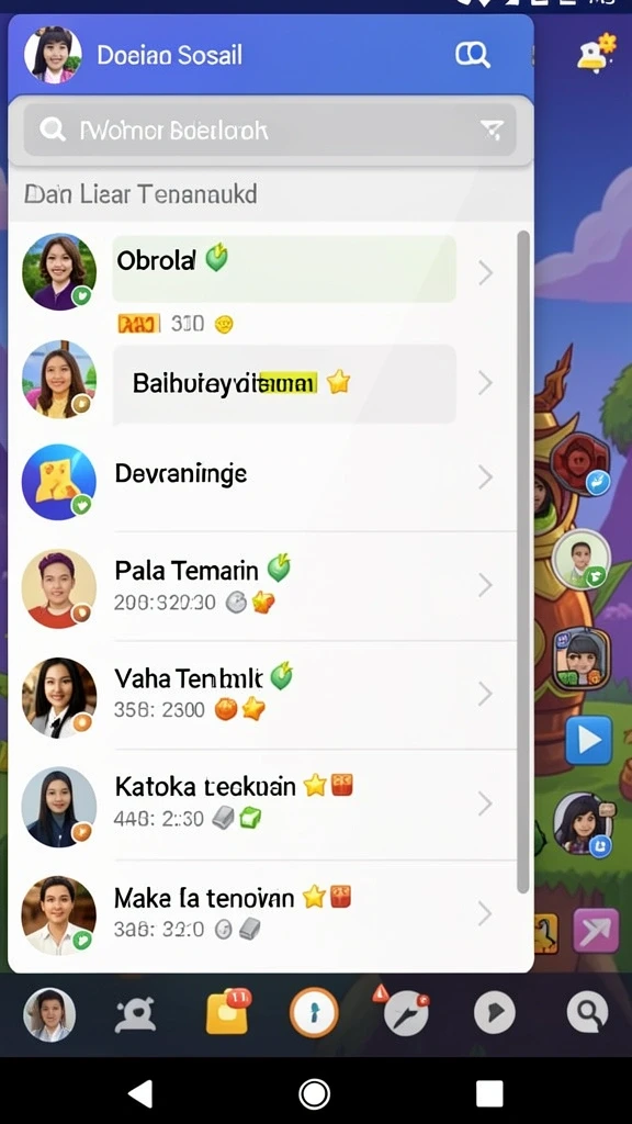 Tampilan antarmuka yang menarik dan mudah digunakan.