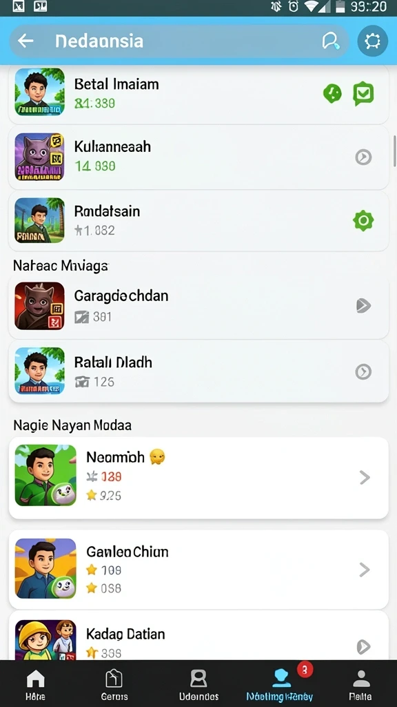 Menu penarikan dana yang cepat dan mudah.