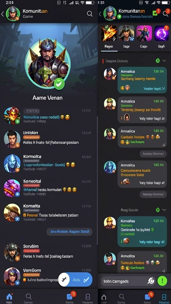 Tampilan antarmuka yang menarik dan intuitif.