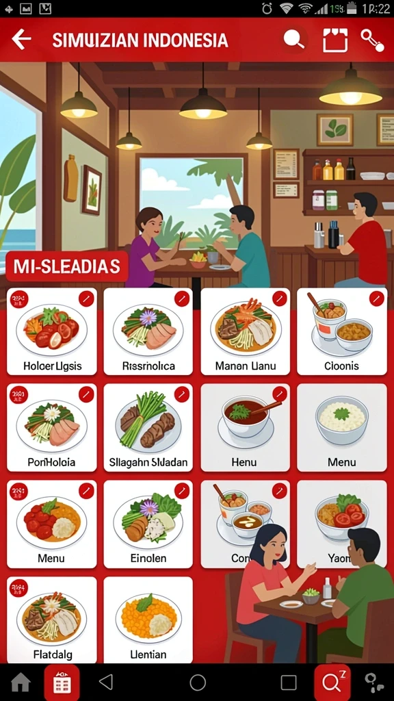 Berinteraksi dengan pemain lain dalam komunitas.