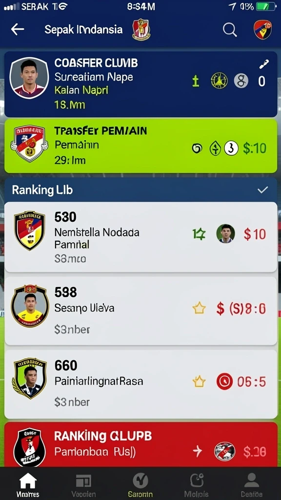 Beragam permainan yang tersedia untuk semua jenis pengguna.