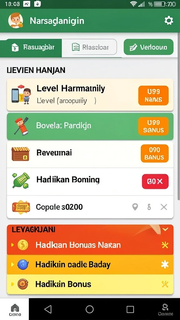 Karakter-karakter unik yang dapat dipilih pemain.