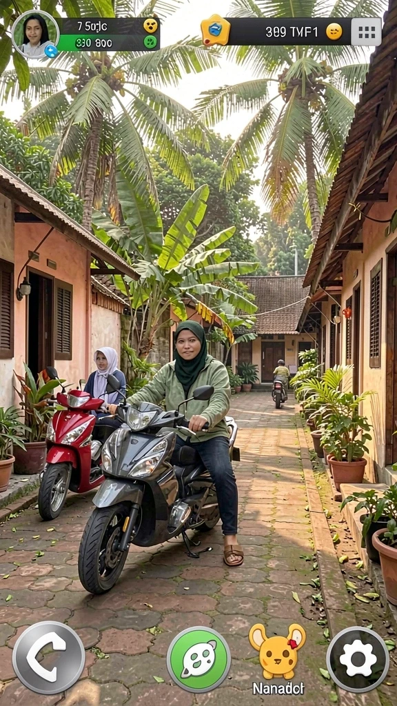 Tampilan antarmuka yang user-friendly dan menarik.