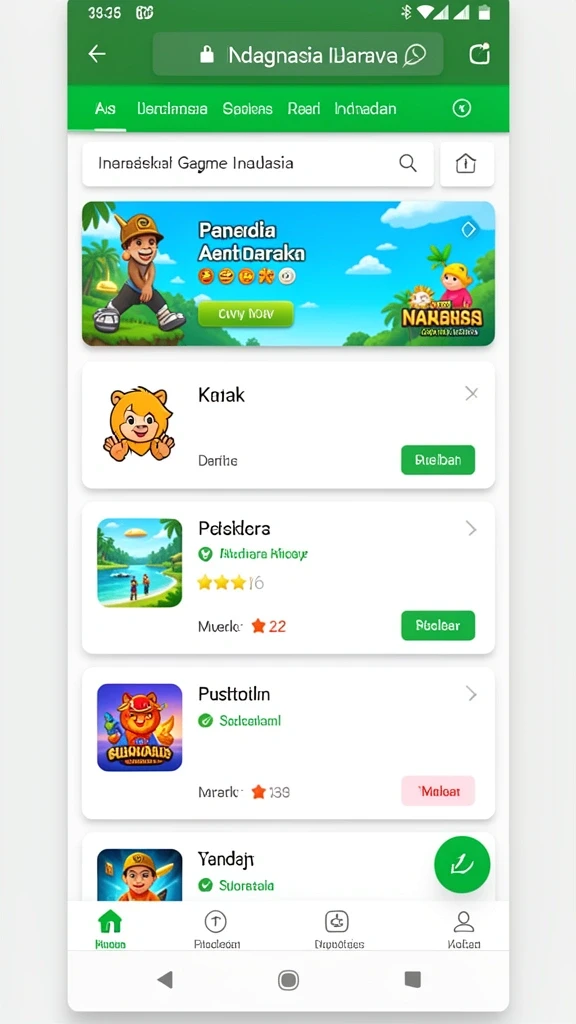 Tampilan antarmuka yang ramah pengguna.