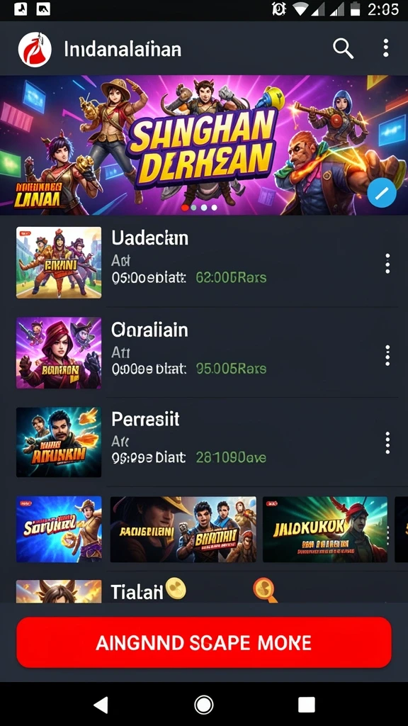 Beragam pilihan permainan slot menarik.