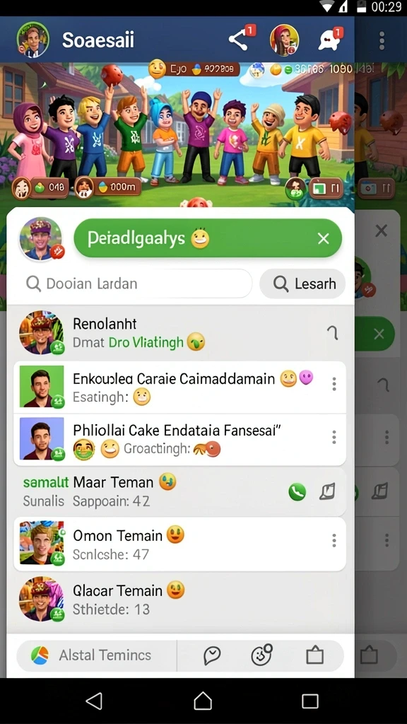 Beragam mode permainan yang seru dan menantang.