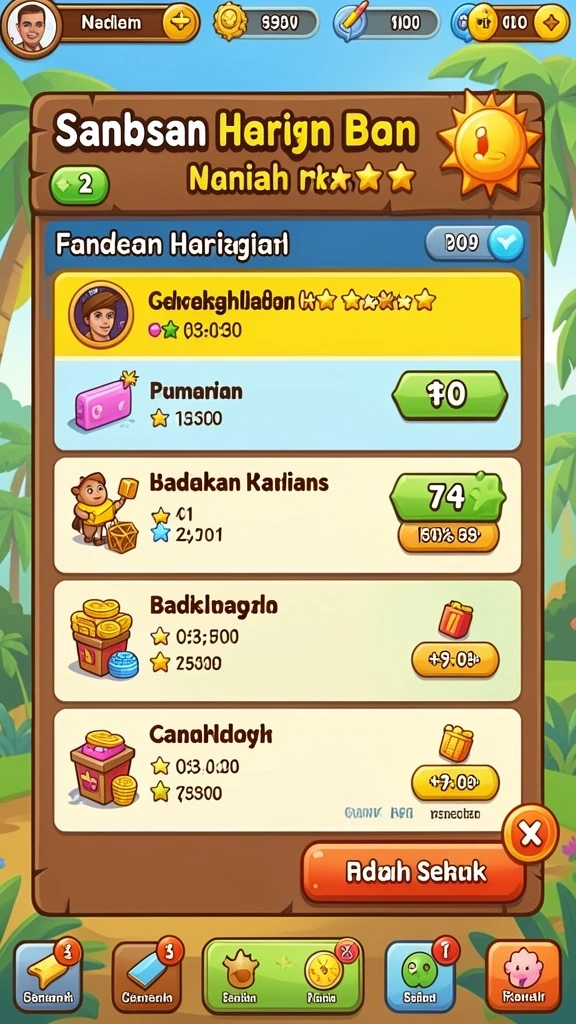 Fitur hadiah yang bermanfaat bagi pemain.