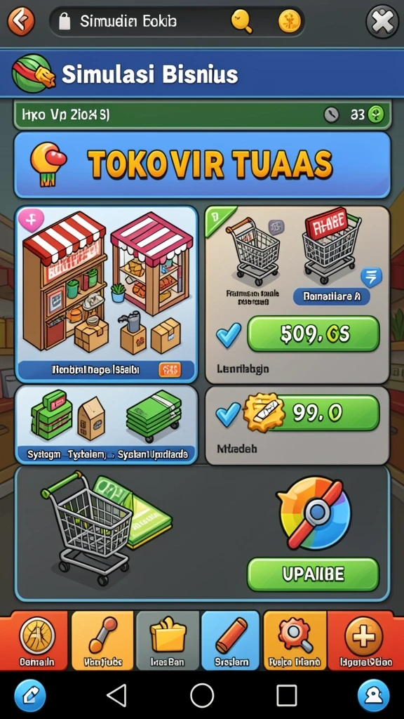 Tantangan yang seru dan menantang setiap level.