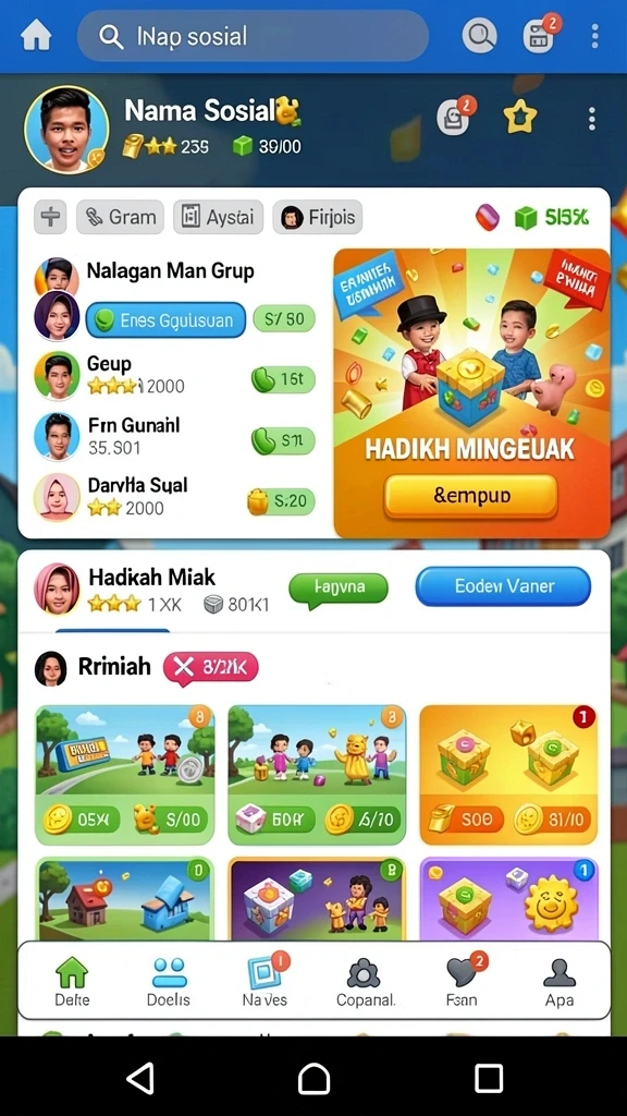 Tampilan antarmuka yang intuitif dan mudah digunakan.