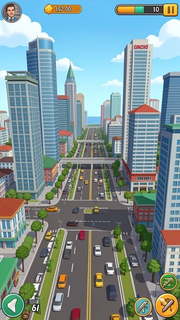 Desain karakter yang unik dan menarik perhatian.