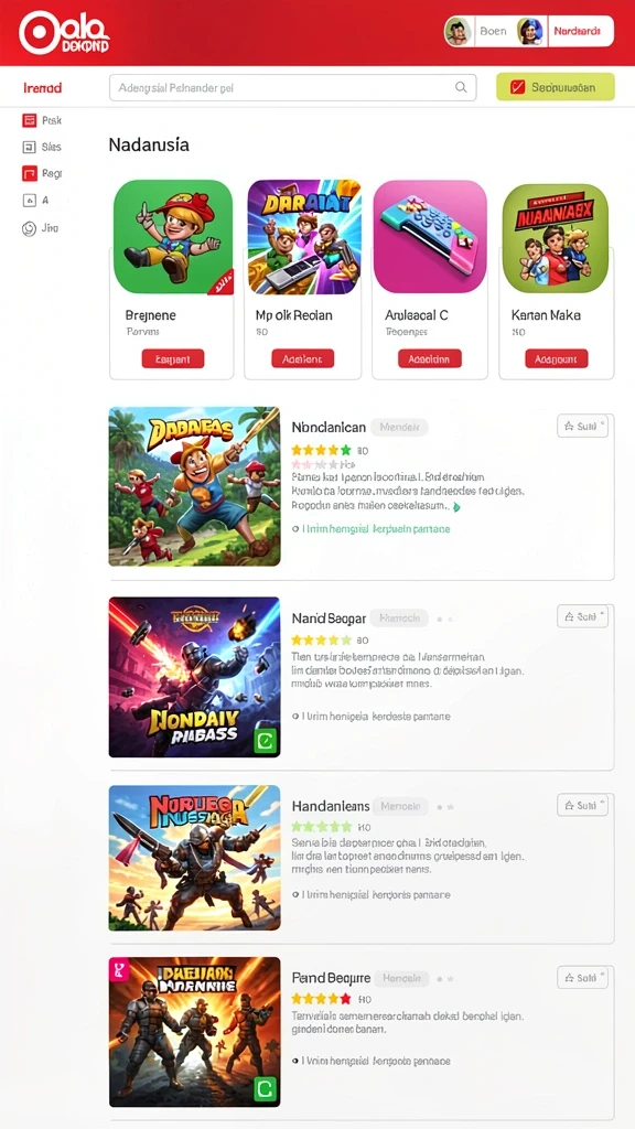 Pengalaman multiplayer yang seru dan interaktif.