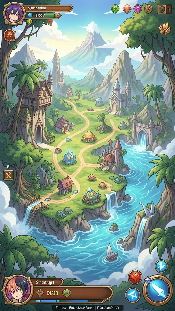 Screenshot menunjukkan interaksi pemain dalam mode multiplayer.