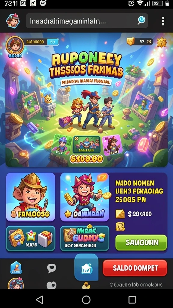 Contoh tema slot yang tersedia dalam TYA777.