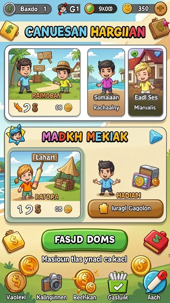 Level baru yang menantang dan seru.