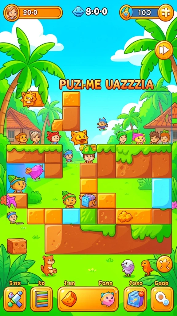 Screenshot menampilkan permainan slot yang penuh warna.