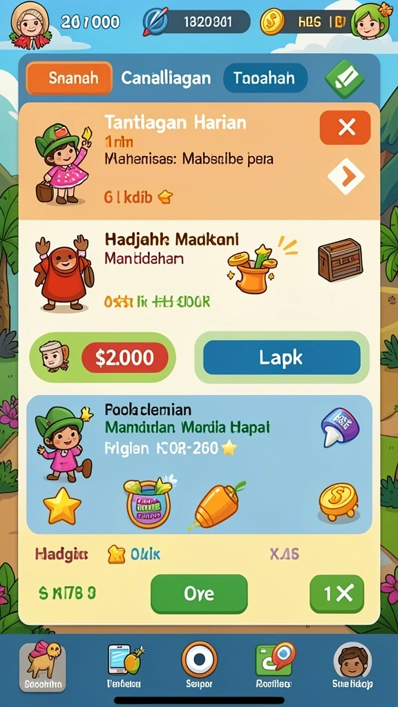 Screenshot menunjukkan antarmuka utama aplikasi yang ramah pengguna.