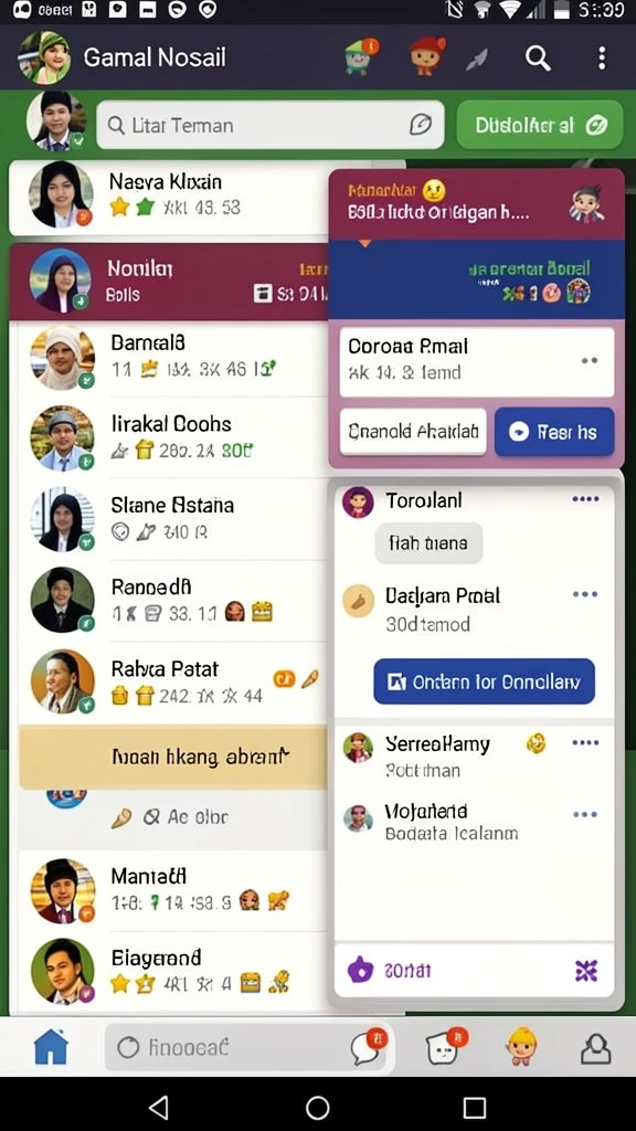 Karakter utama dalam aksi saat menyelesaikan misi.