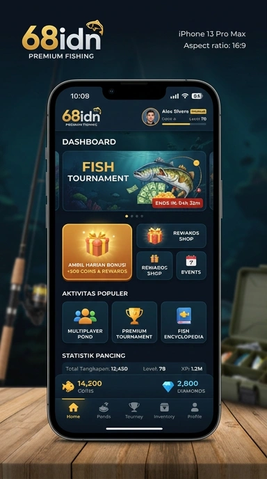 68idn — layar beranda